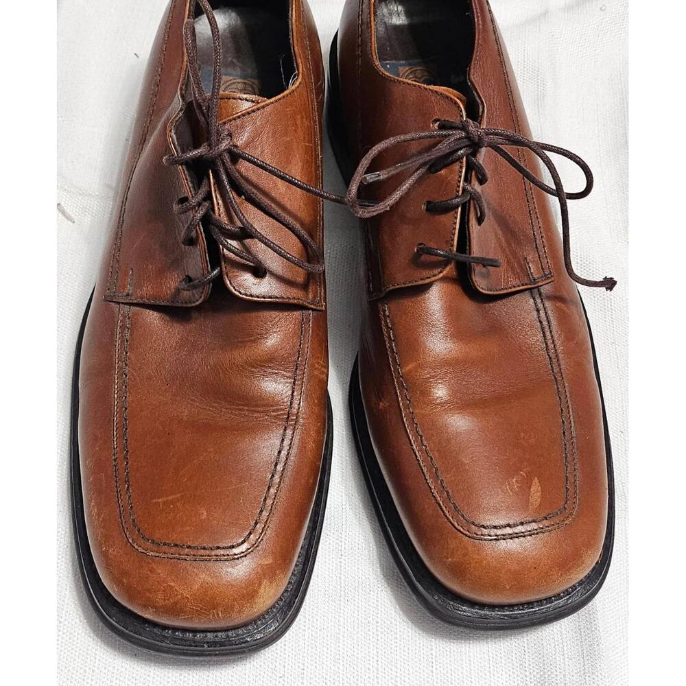CABLE Co Oxford‎ Dress Shoes Slip Resistant Italian Leather 744400080 Mens 11.5D
